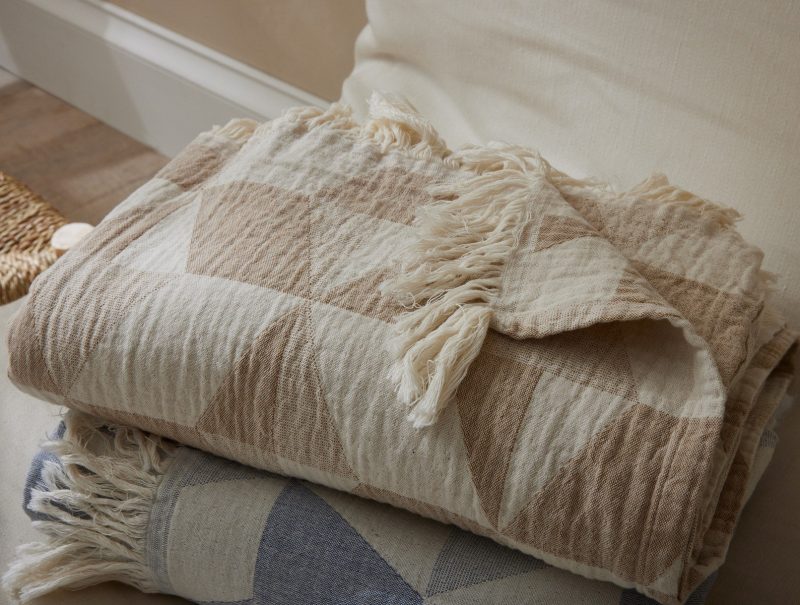 Pismo Organic Blanket Swatch | Hazel