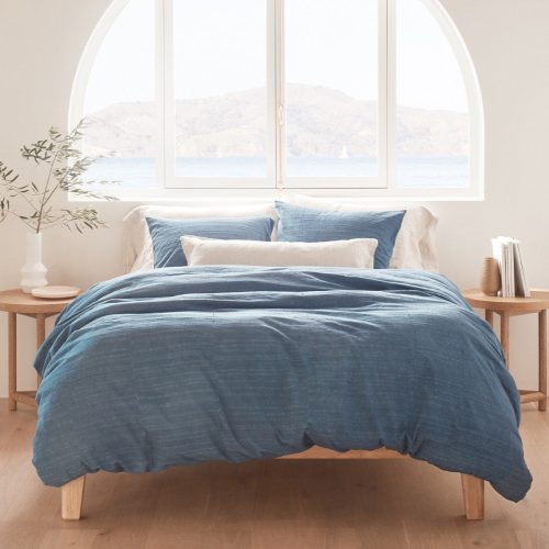 Precita Organic Duvet Cover | Oceana