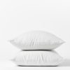 Organic Relaxed Linen Pillowcases | Alpine White