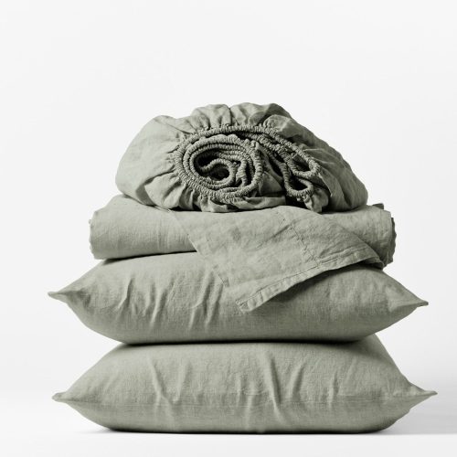 Organic Relaxed Linen Sheets | Laurel