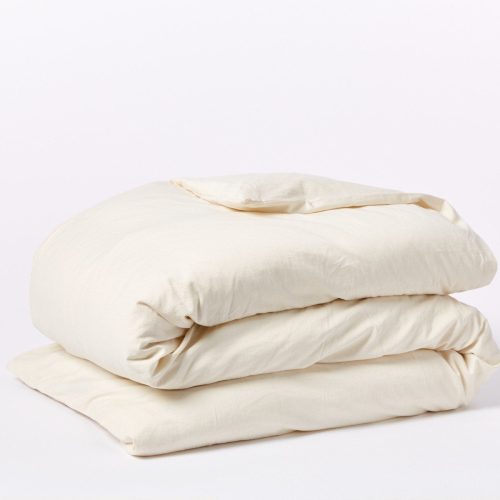 Cloud Soft Organic Sateen Duvet Cover | Undyed