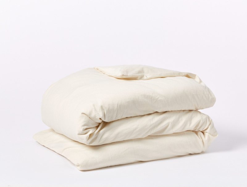 Cloud Soft Organic Sateen Duvet Cover | Undyed