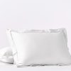 Cloud Soft Organic Sateen Standard Sham  | Alpine White