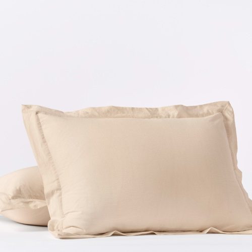 Cloud Soft Organic Sateen Sham | Chai