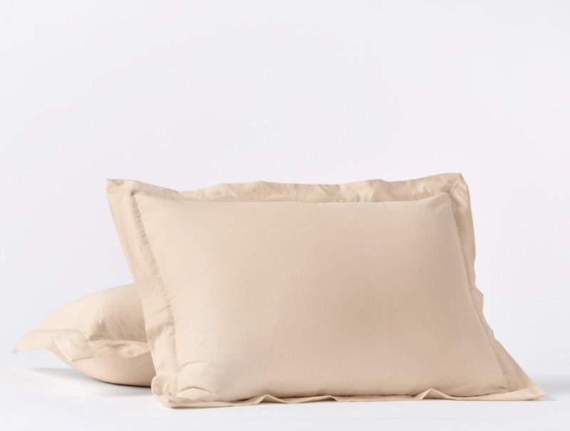 Cloud Soft Organic Sateen Sham | Chai