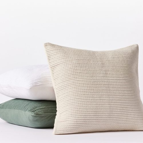 Marshall Organic Pillow Cover | Undyed w/Oyster