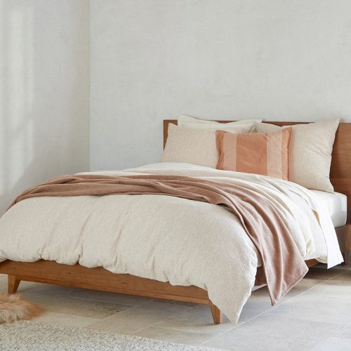 Toro Canyon Organic Duvet Cover | Nutmeg